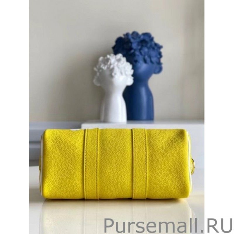 Keepall XS Bag In Yellow Leather M80842