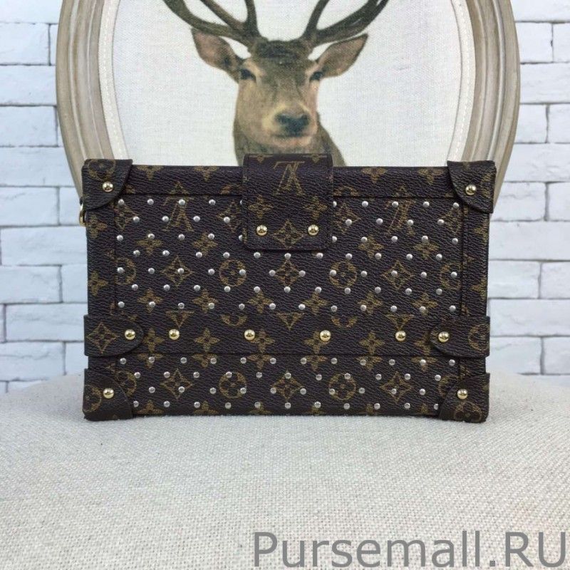 Petite Malle Studs Monogram Canvas M42527