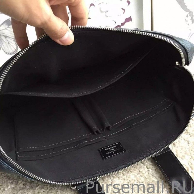 Porte-Documents Jour Damier Cobalt N42241