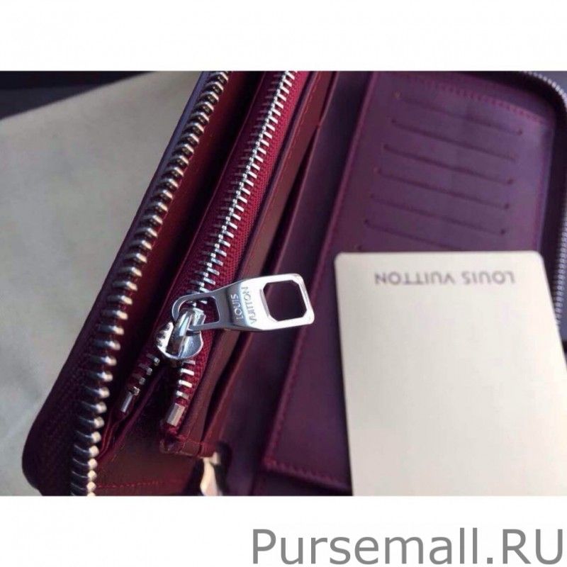 Cuir Taurillon Zippy Wallet Vertical M58410