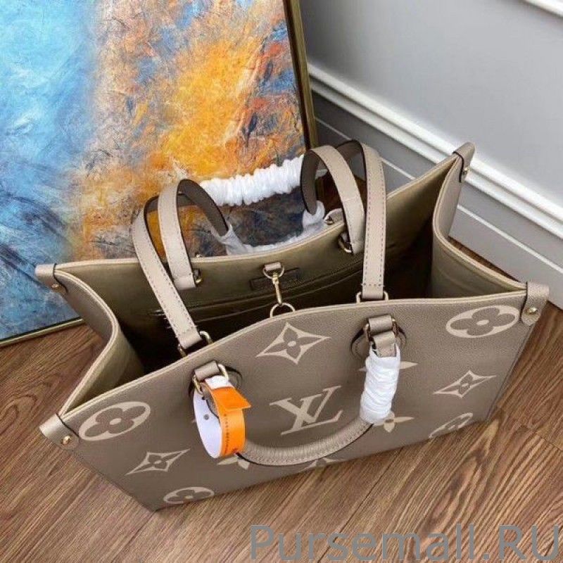 Onthego MM Bag Monogram Empreinte M45654