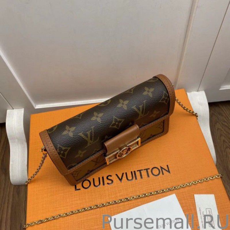 Dauphine Chain Wallet Monogram Reverse M68746