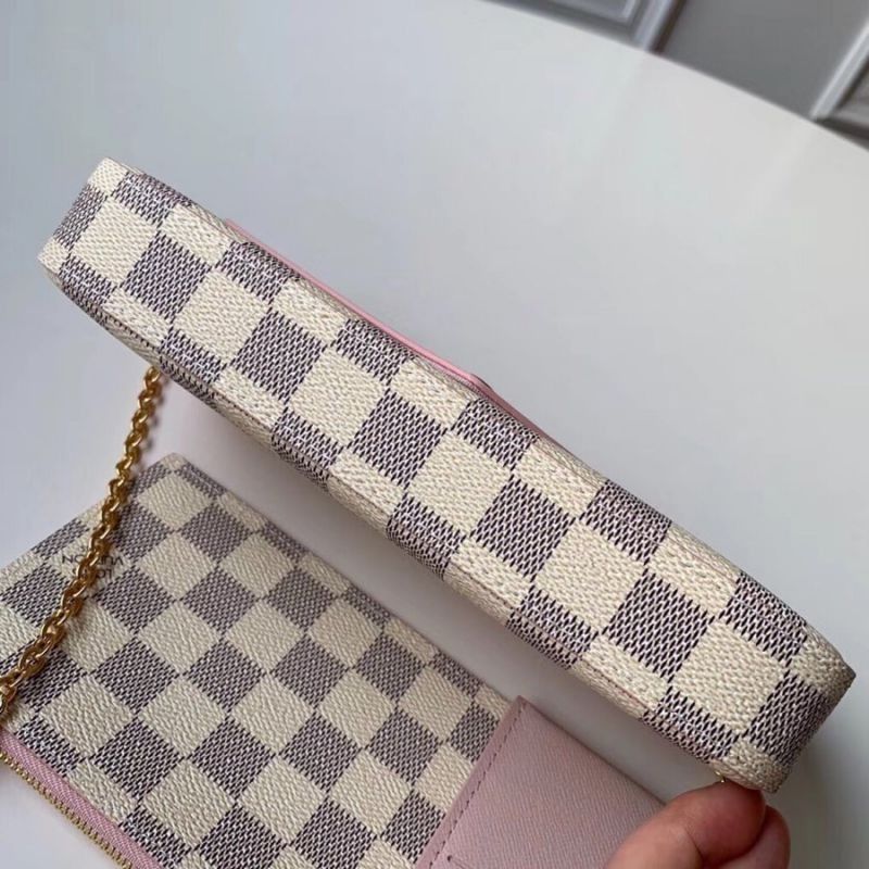 Pochette Felicie Damier Azur N60235