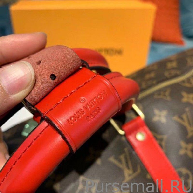 Keepall Bandouliere 50 Monogram Red M44740
