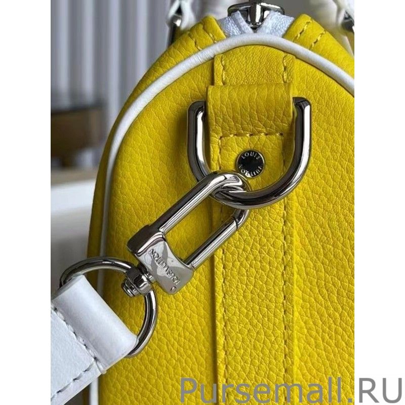 Keepall XS Bag In Yellow Leather M80842