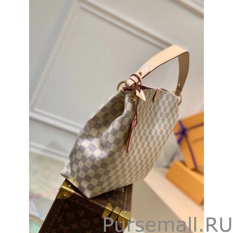 Graceful PM Bag Damier Azur N42249