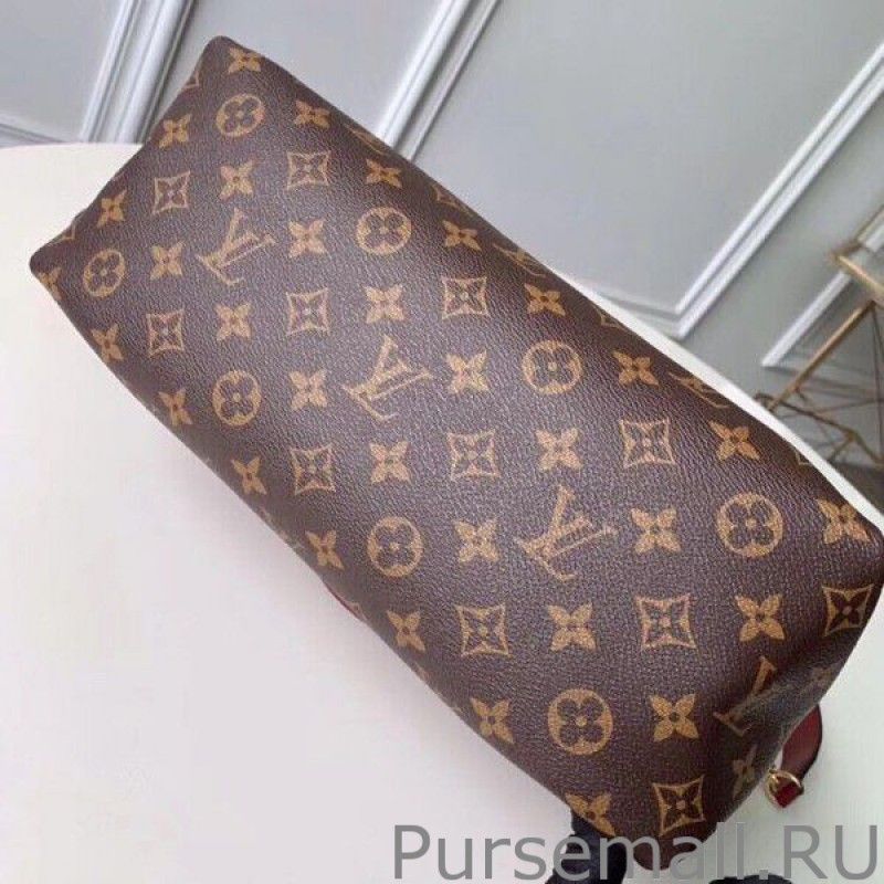 Flower Zipped Tote MM Monogram M44348