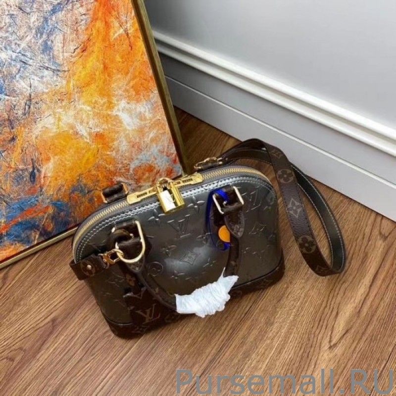 Alma BB Bag Monogram Vernis M90584