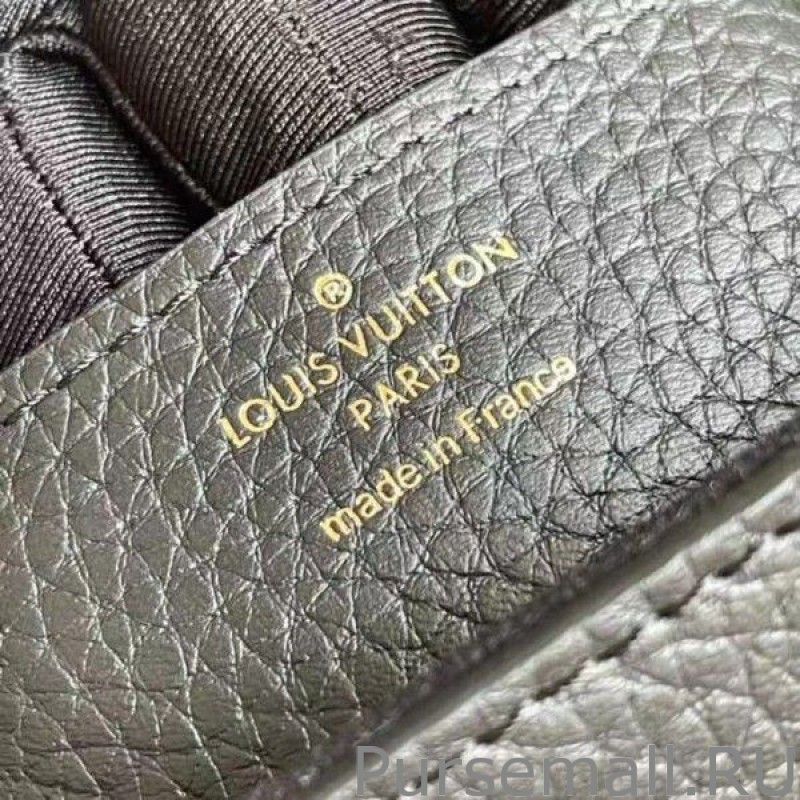 Twist MM Bag In Black Taurillon M58688