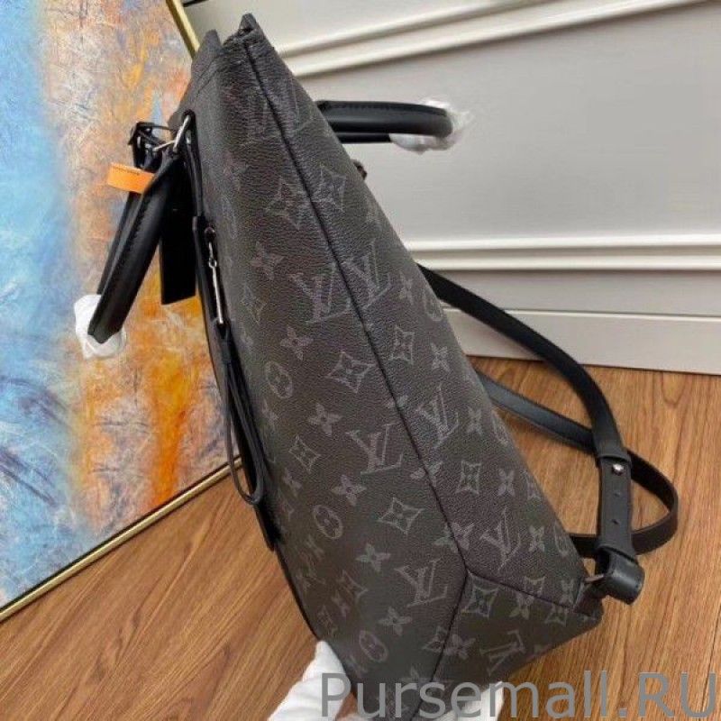 Tote Backpack Monogram Eclipse Canvas m45221