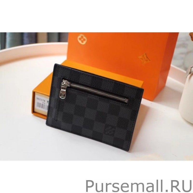 ID Card Holder Damier Graphite N60378