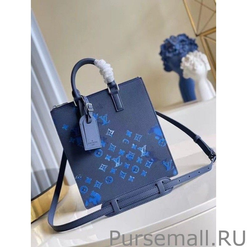 Sac Plat Zippe Ink Watercolor M57843