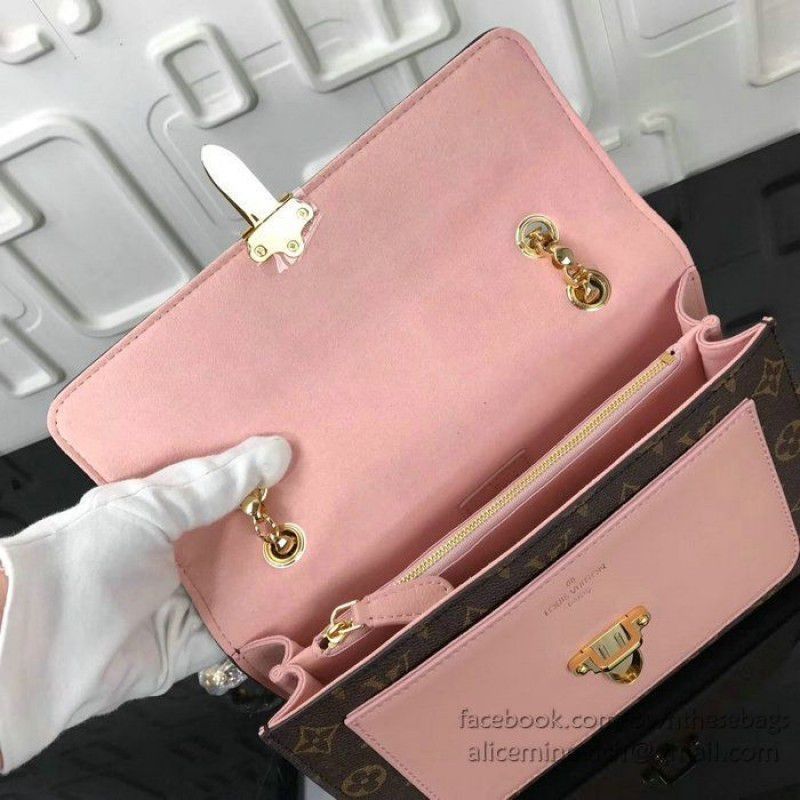 Victoire Bag Monogram Canvas M43475 Pink