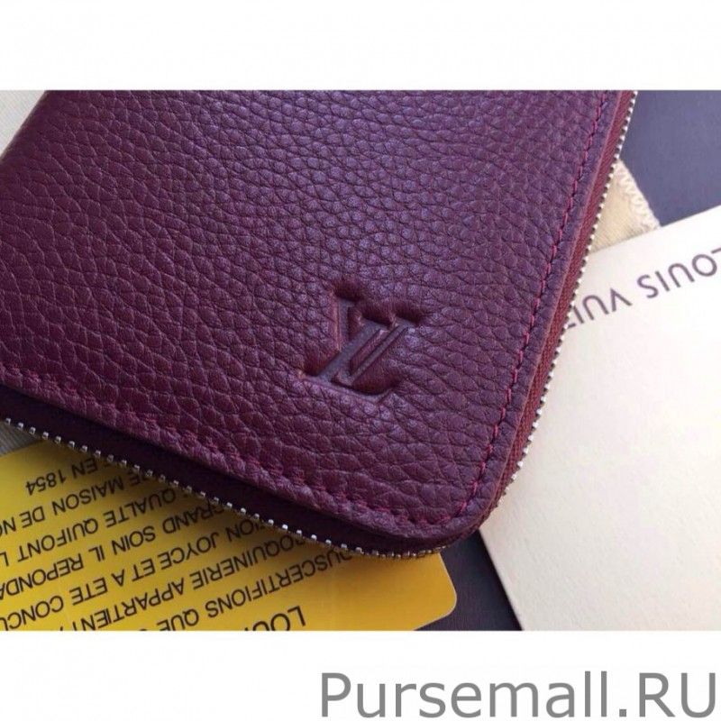 Cuir Taurillon Zippy Wallet Vertical M58410