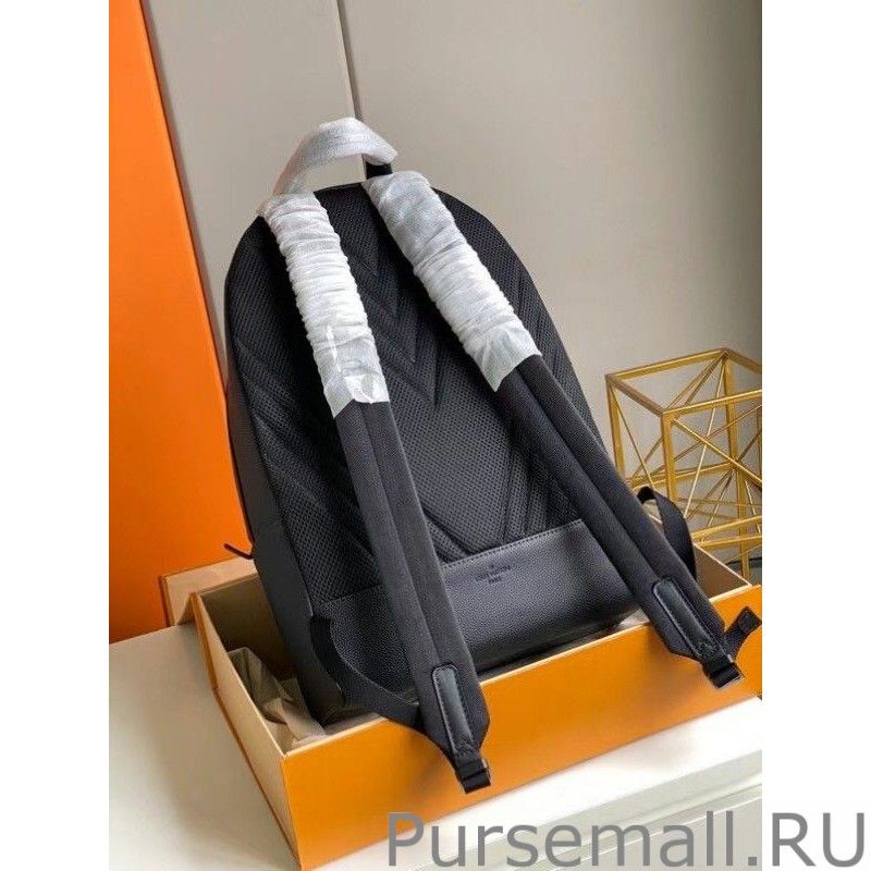 All Black Aerogram Backpack M57079