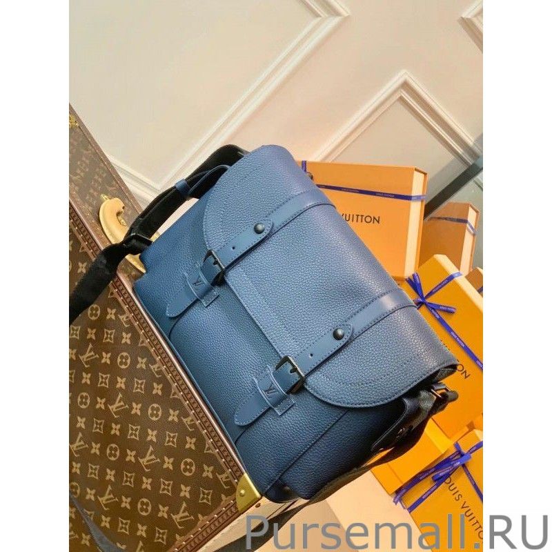 Christopher Messenger In Taurillon Leather M58475