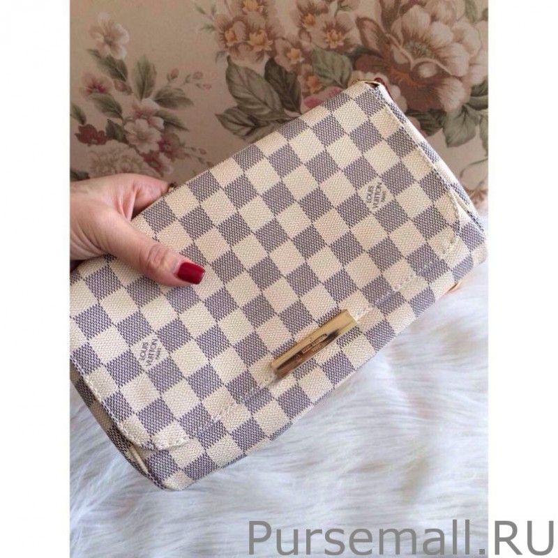 Favorite MM Damier Azur Canvas bag N41275