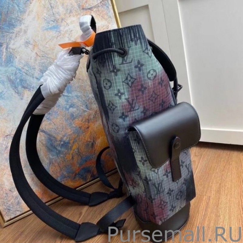 Christopher PM Backpack Monogram Camouflage M56411