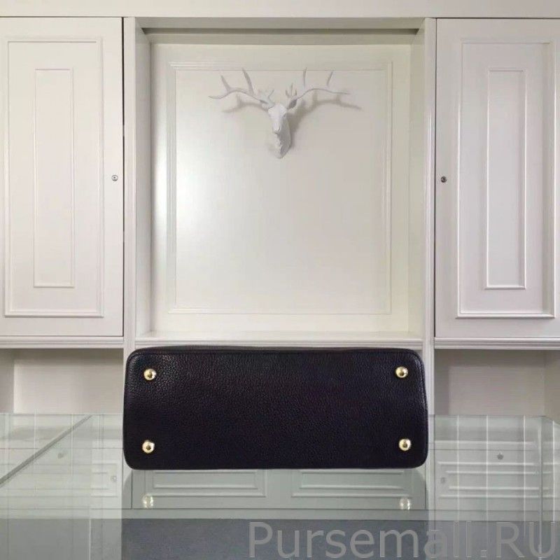 Noir Capucines MM M48864