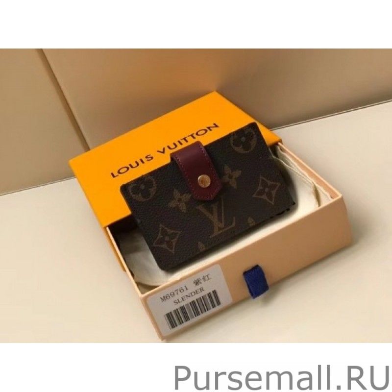 Card Holder Monogram Canvas M69762