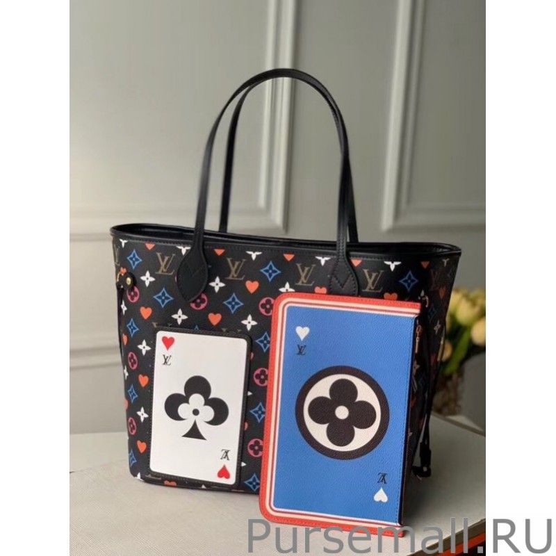 Game On Neverfull MM Black Bag M57483