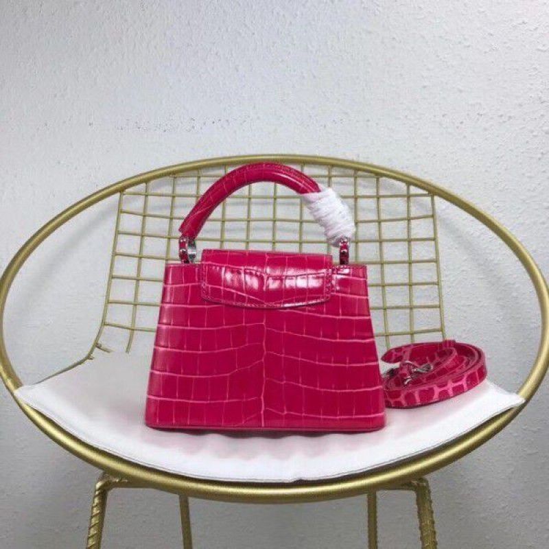Capucines Mini Crocodile Bag N93163