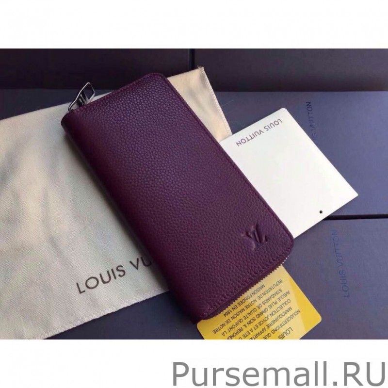 Cuir Taurillon Zippy Wallet Vertical M58410