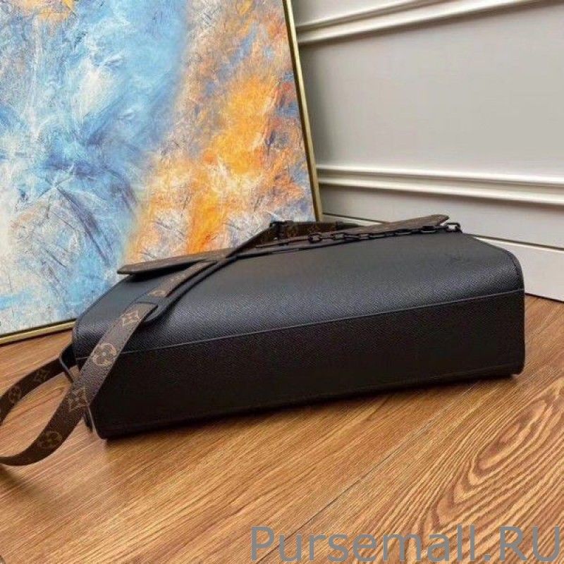 Robusto Briefcase Taiga Leather M30591