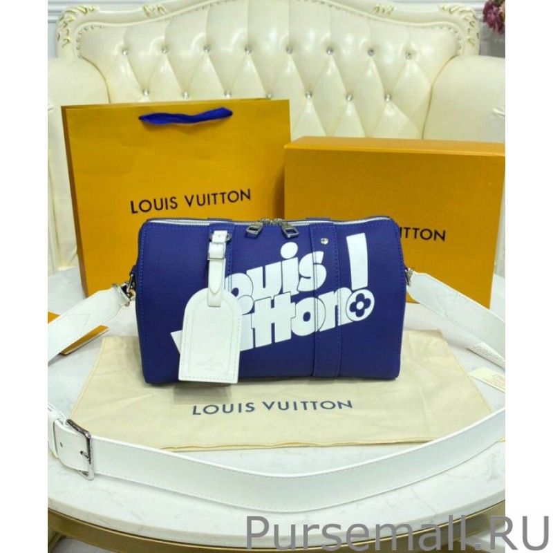 City Keepall M58747 Blue