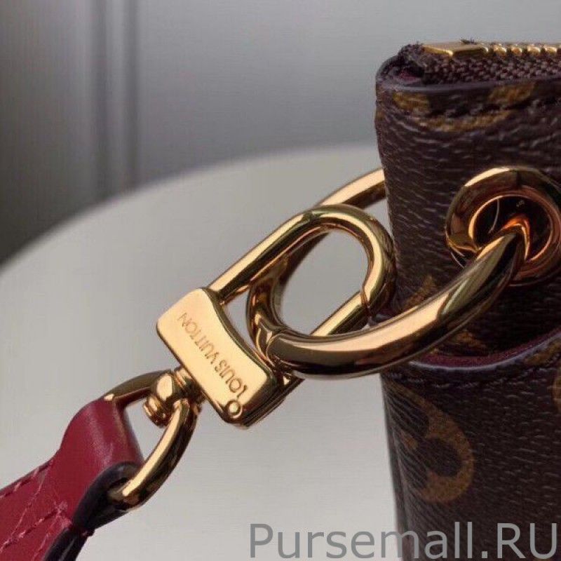 Flower Zipped Tote MM Monogram M44348