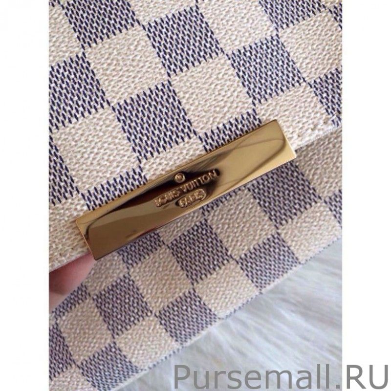 Favorite MM Damier Azur Canvas bag N41275
