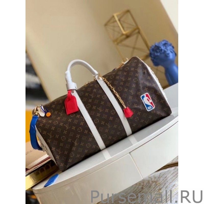 LV x NBA Basketball Keepall 55 M45587