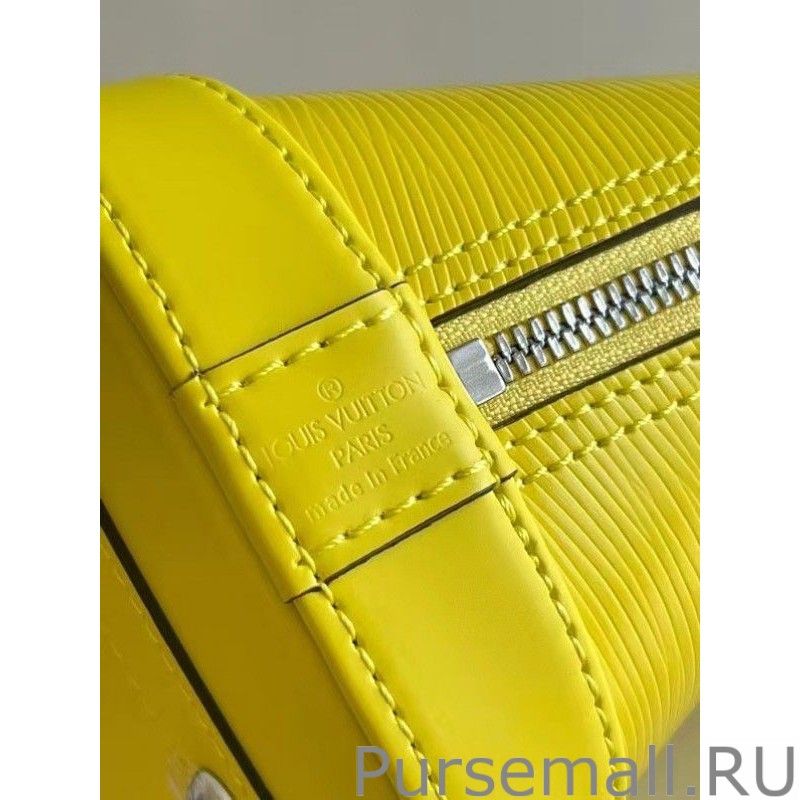 Epi Alma BB Bag With Jacquard Strap M57446