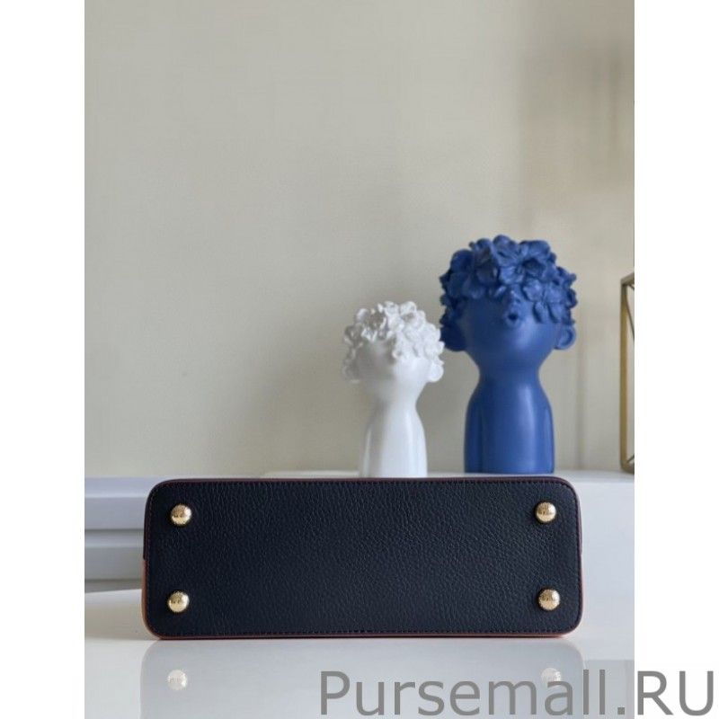 Capucines MM Bag In Bicolor Leather M58608