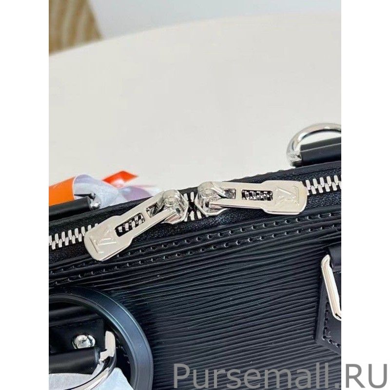 Epi Alma BB Bag With Jacquard Strap M59217