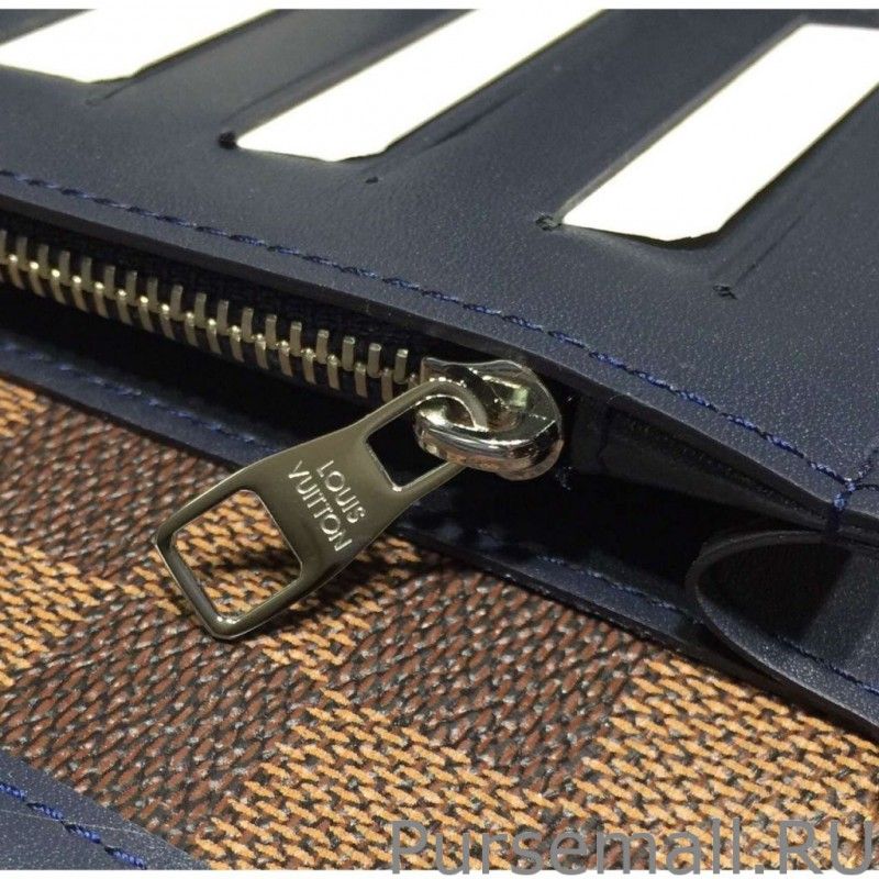 Brazza Wallet Damier Ebene Canvas N63168