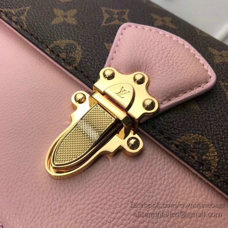 Victoire Bag Monogram Canvas M43475 Pink