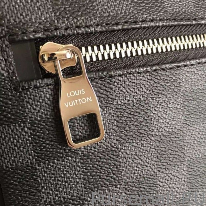 Kasai Clutch Damier Graphite N41664