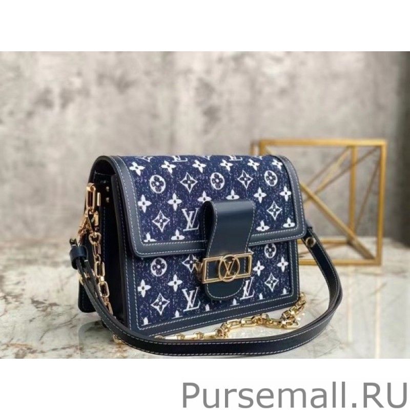 Dauphine MM Bag Monogram Denim M59631