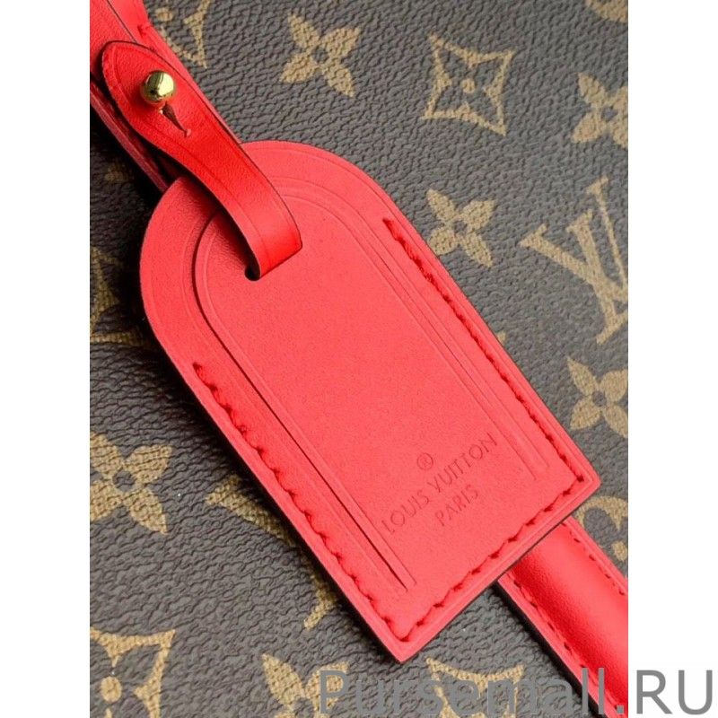 Soufflot MM Monogram Canvas M44817 Red