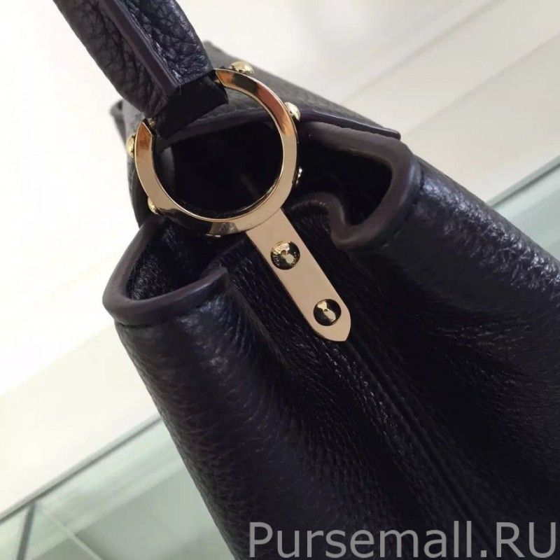 Noir Capucines MM M48864