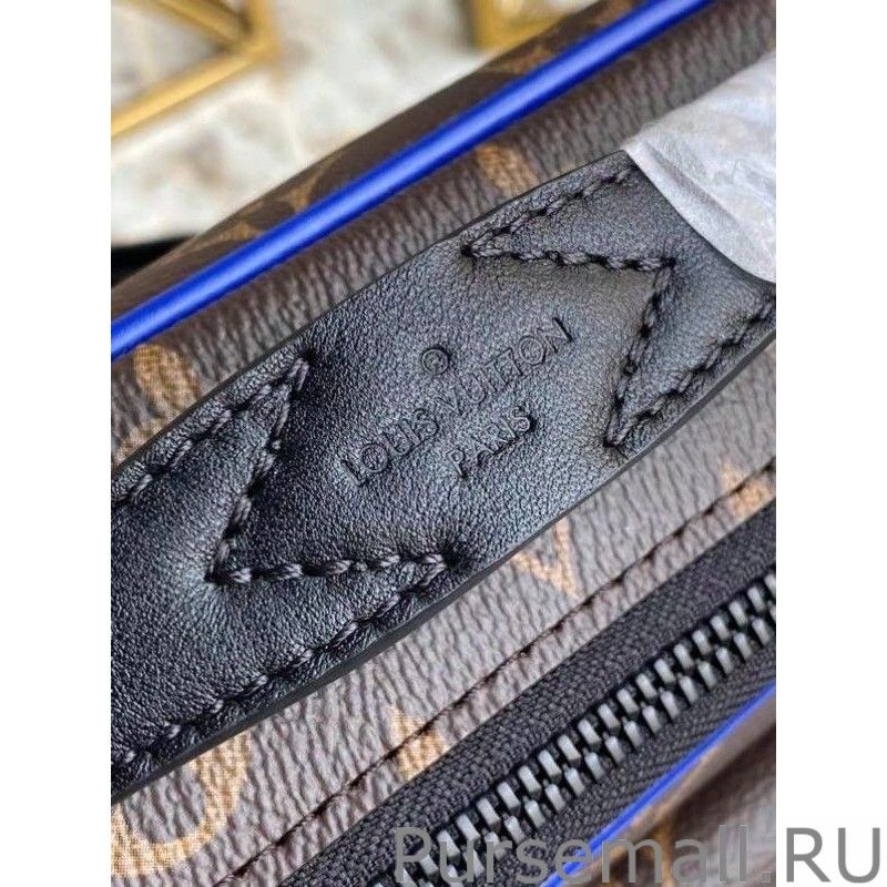 S Lock Messenger Monogram Macassar M45863