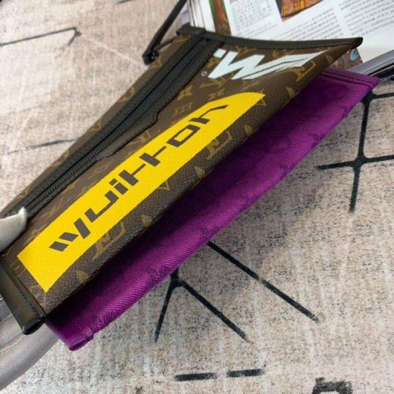 Double Flat Messenger Bag Monogram M44641