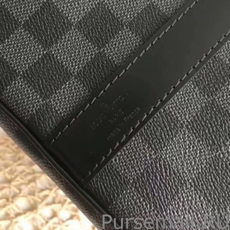 Keepall Bandoulière 55 Damier Graphite N41413