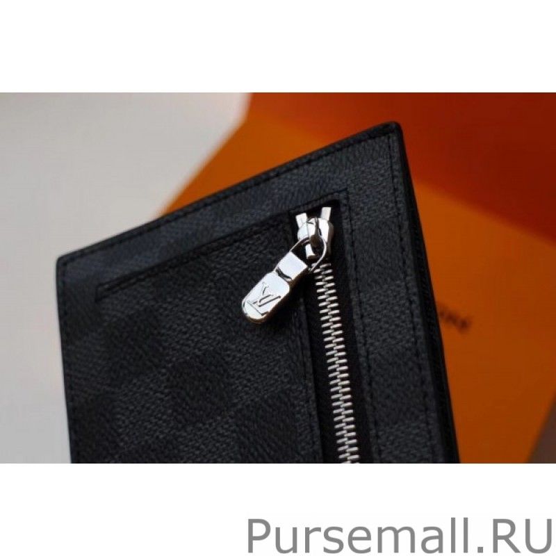 ID Card Holder Damier Graphite N60378