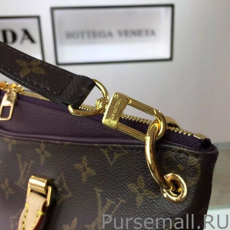Pallas Monogram Canvas M40908 Quetsche