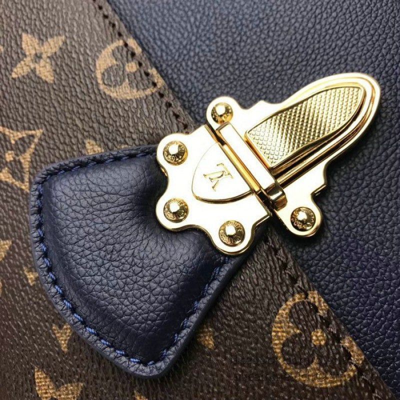 Victoire Monogram Canvas M44038 Navy Blue
