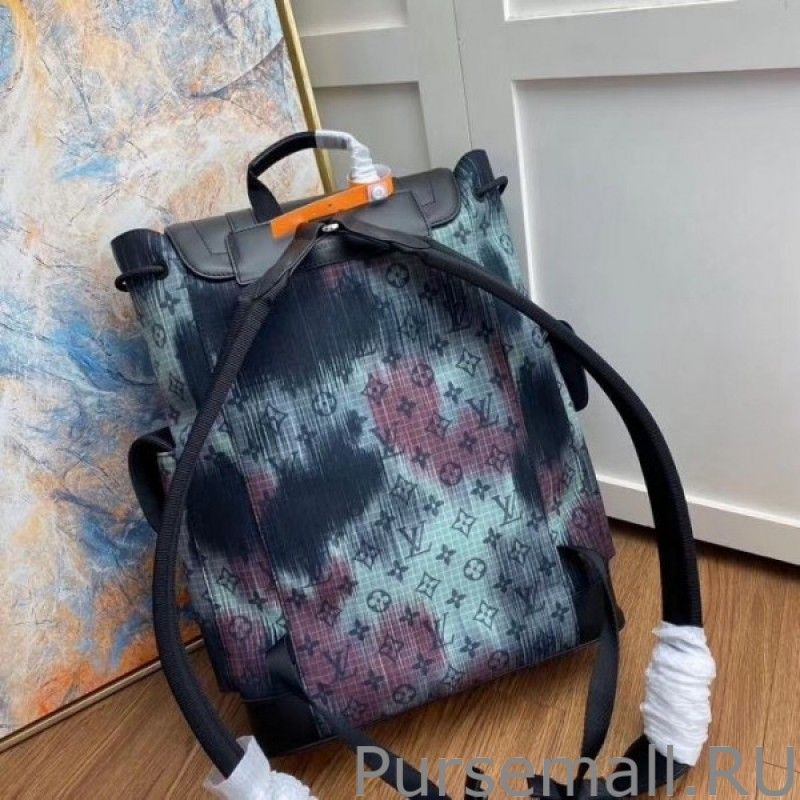 Christopher PM Backpack Monogram Camouflage M56411