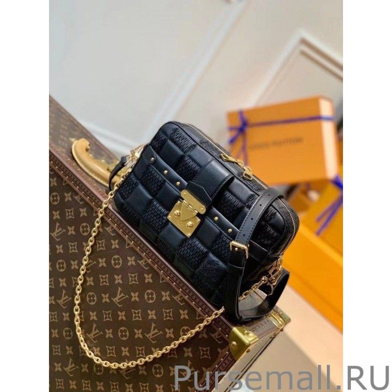 Troca MM Bag Damier Quilt Lambskin M59114