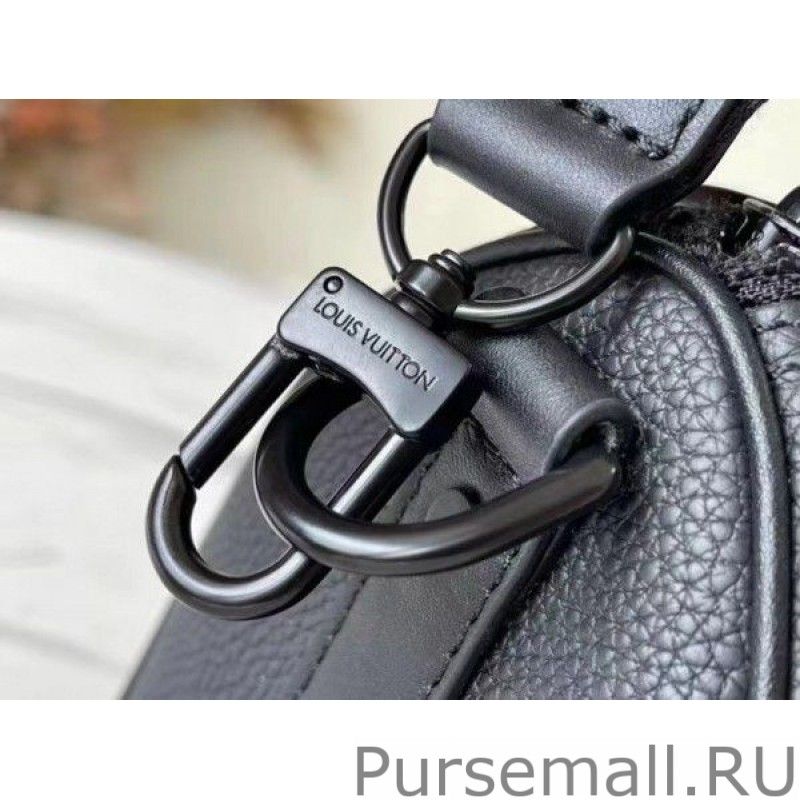 Keepall XS Bag Black Aerogram Leather M80950